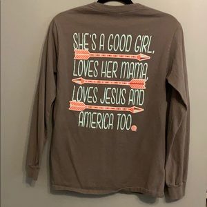 Boutique long sleeve tee